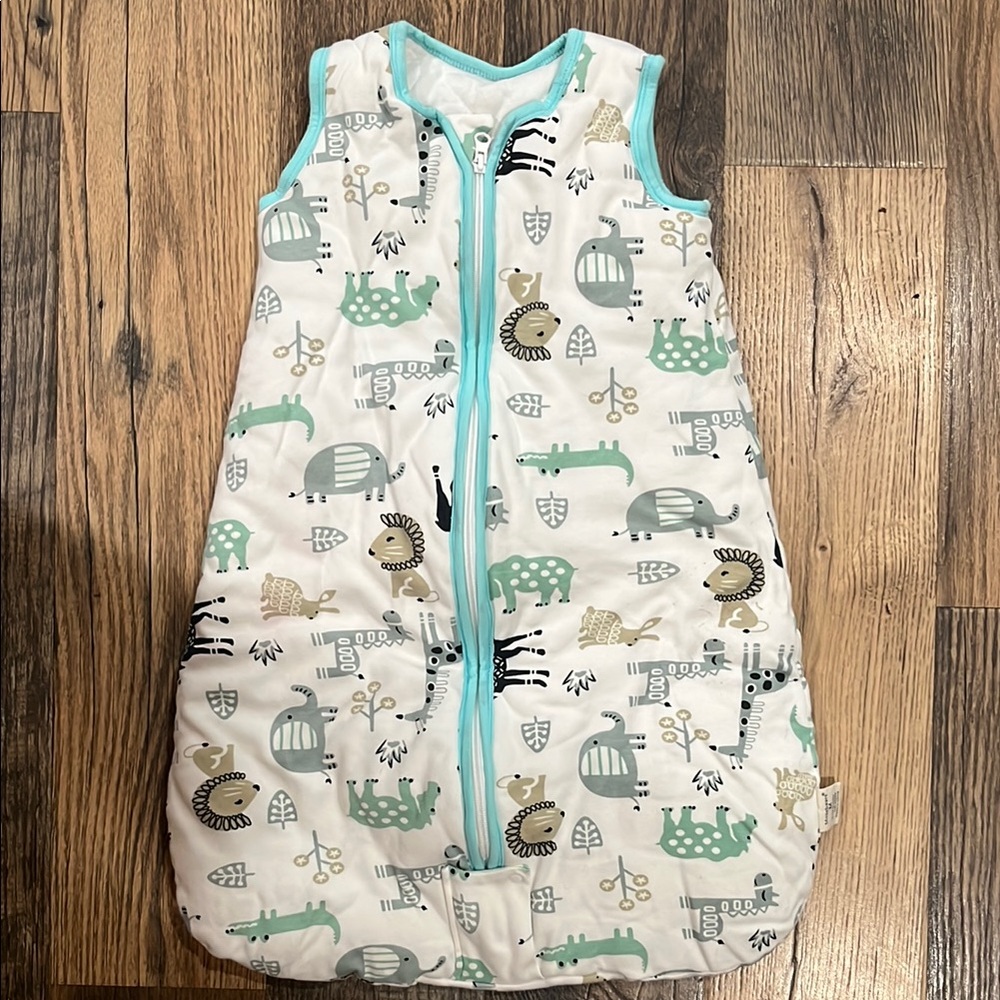 Mosebears Kids Sleeveless Sleepsack with Animal Print
